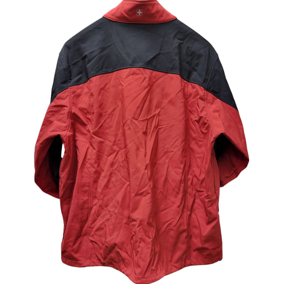 Swiss Tech Mens 2XL (50-52) Blue Water Resistant Softshell Performance Jacket. - Picture 8 of 10